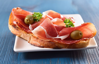 ham-tostada